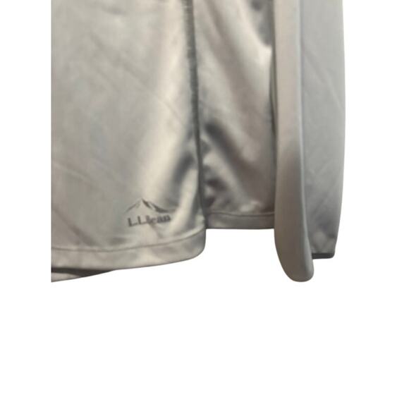 L. L. Bean Hoody No Fly Zone Hooded Pullover NWT in Gray Women Misses size Small - Picture 11 of 13